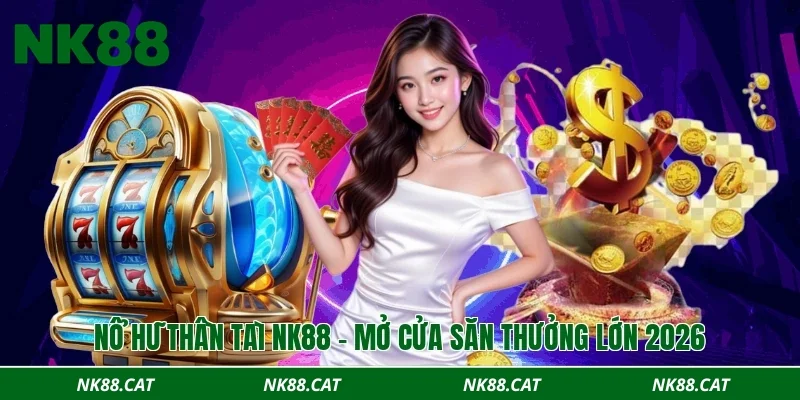 Nổ hũ thần tài NK88 - Mở cửa săn thưởng lớn 2026